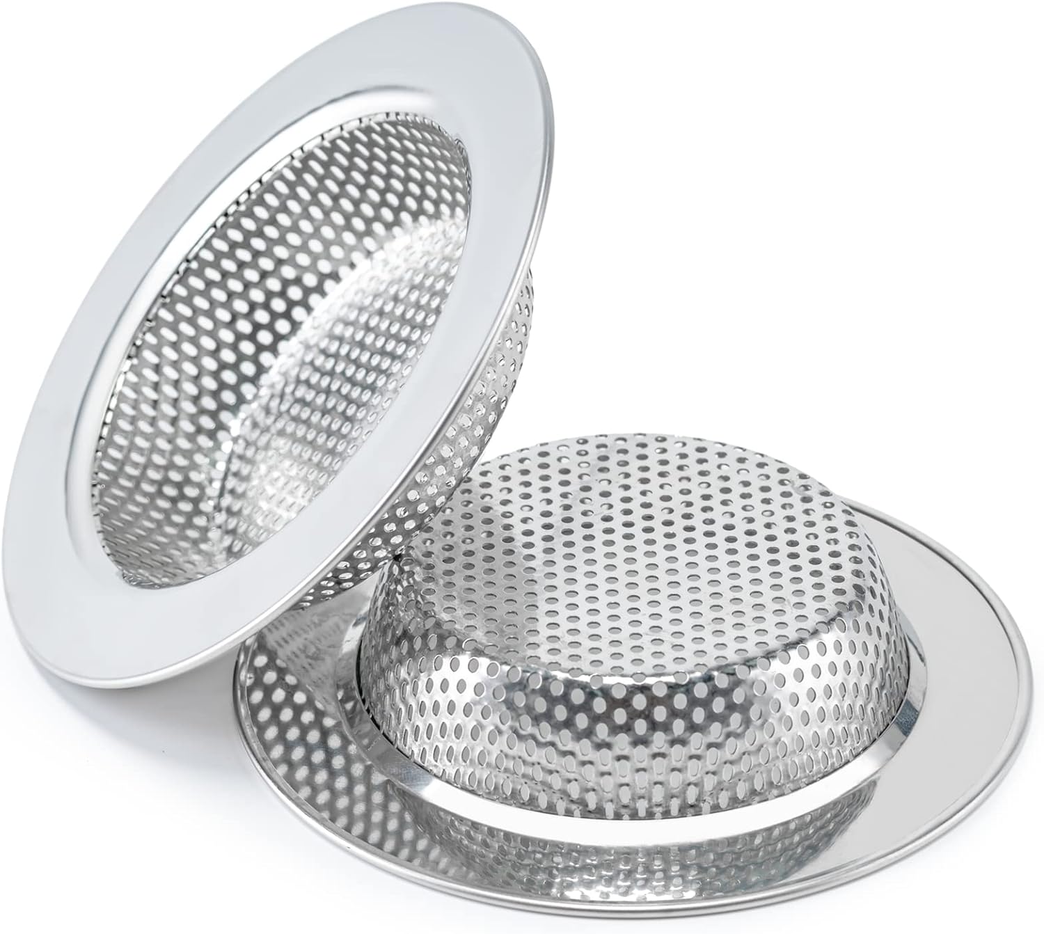 Honmein 2 Pcs Sink Strainer for 45 Inch Drain Basket