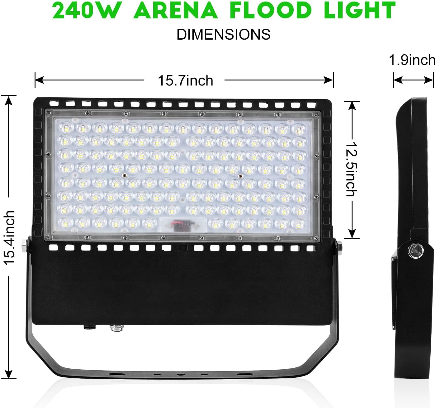 Juyace 36000Lm Super Bright LED Stadium Flood Light