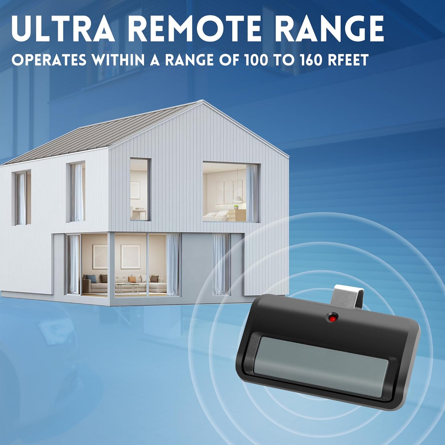 CreaCity 3 Pack Garage Door Remote Universal 891LM 971LM
