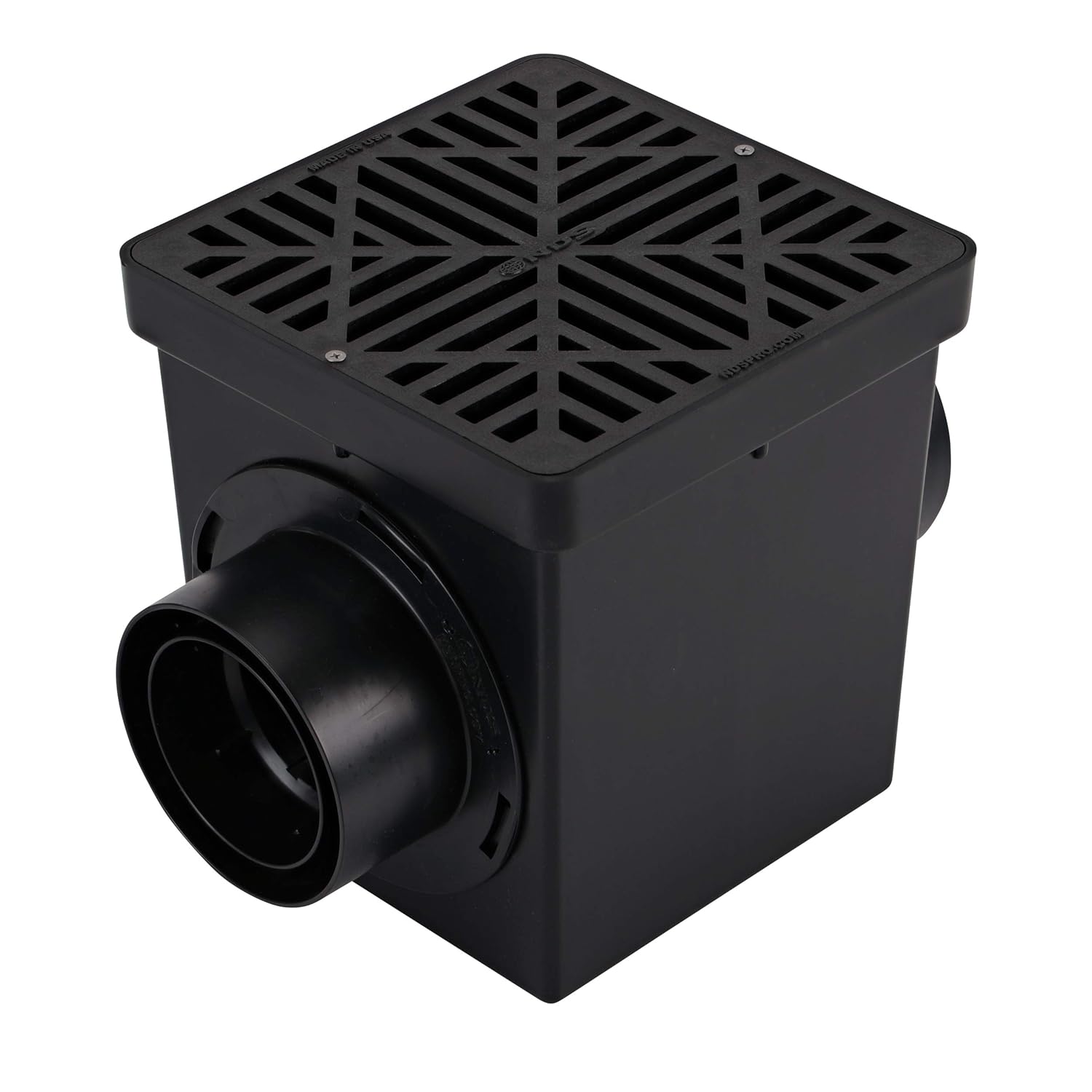 NDS 900BKITRTL1PK Square Catch Basin Drain Kit