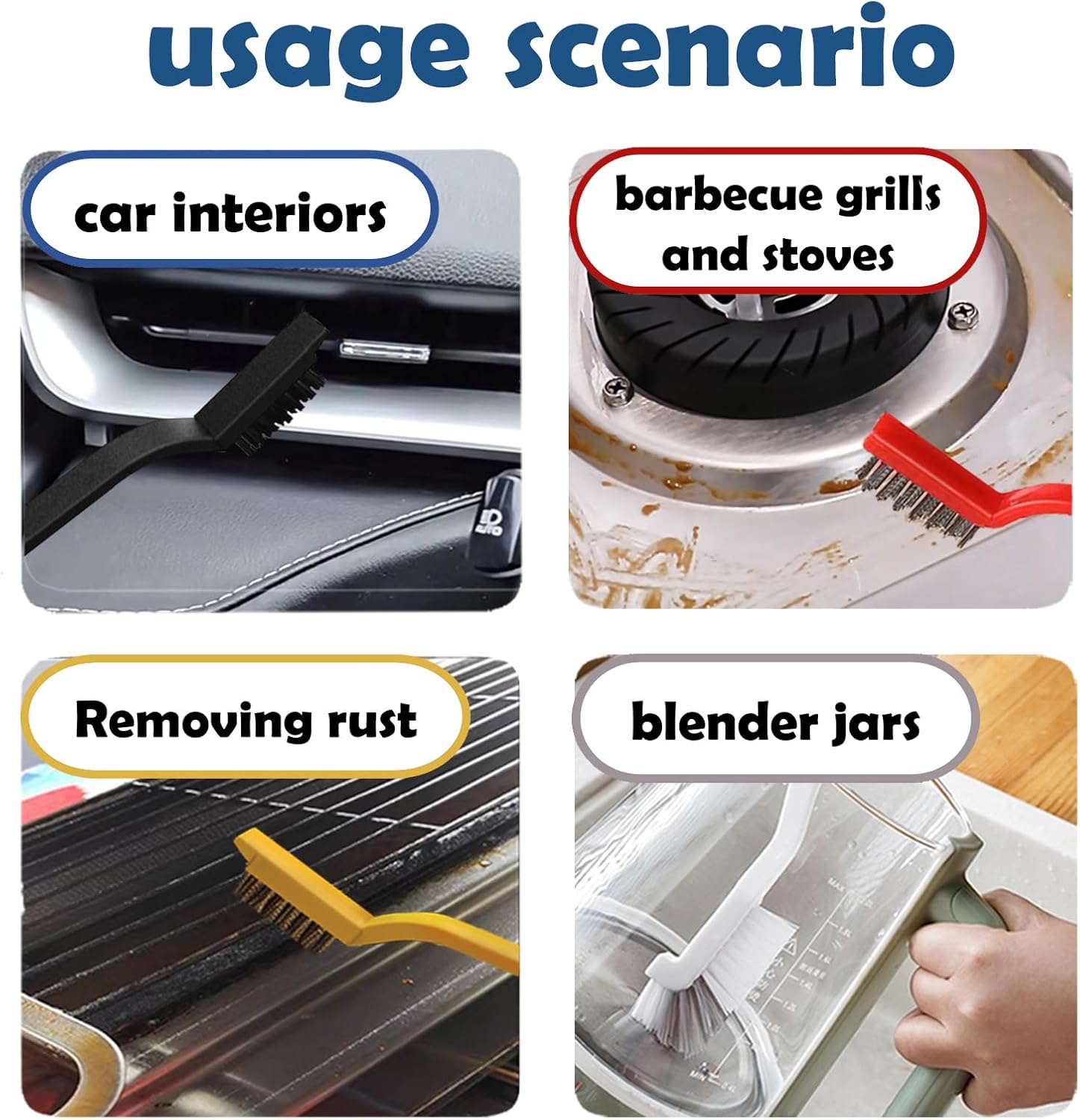 Betanull Multi-Purpose Cleaning Brush Set