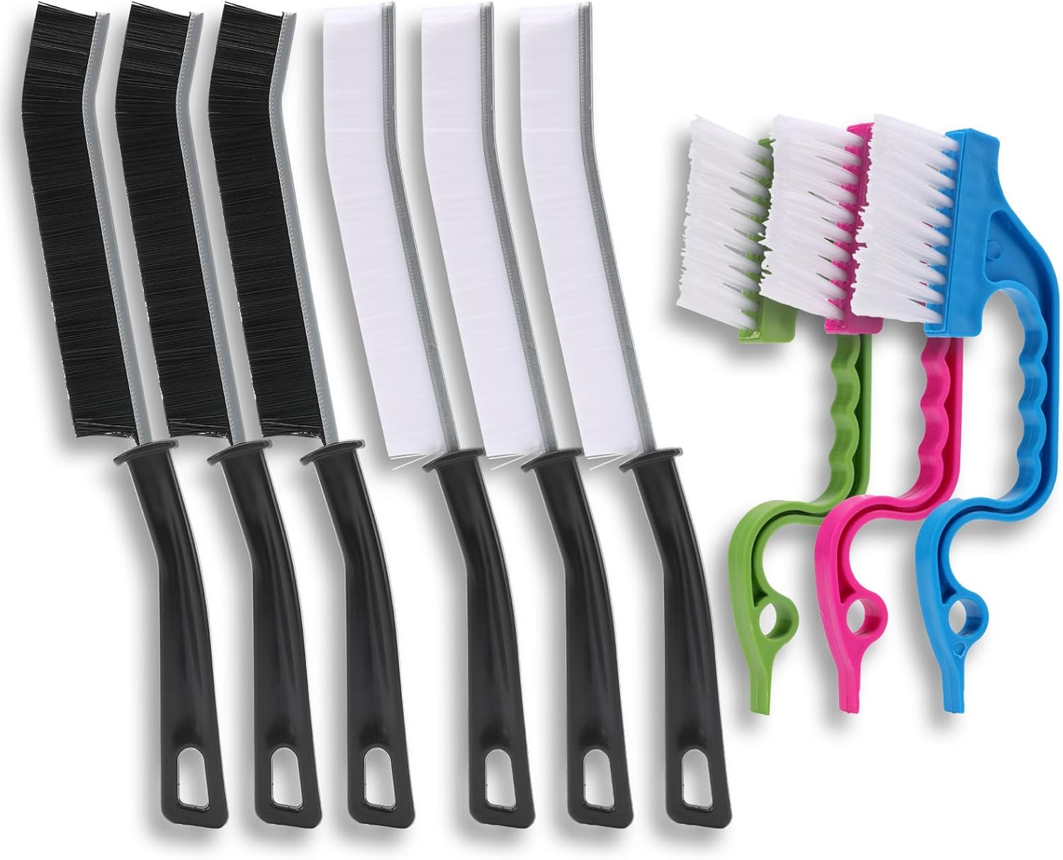 9 Pcs Crevice Cleaning Brush Kit