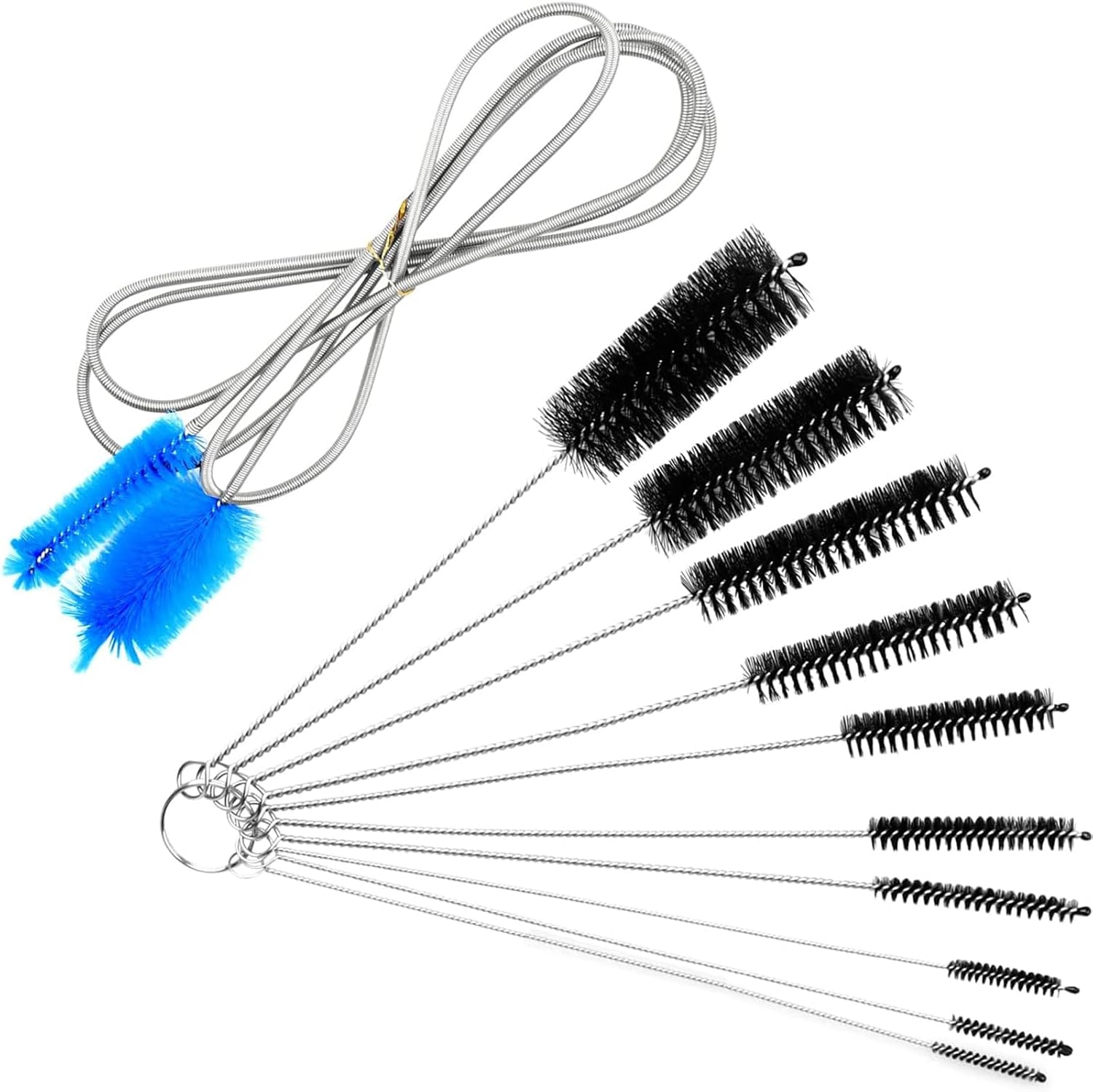 11pcs Long Pipe Cleaner Set with Key Ring 1