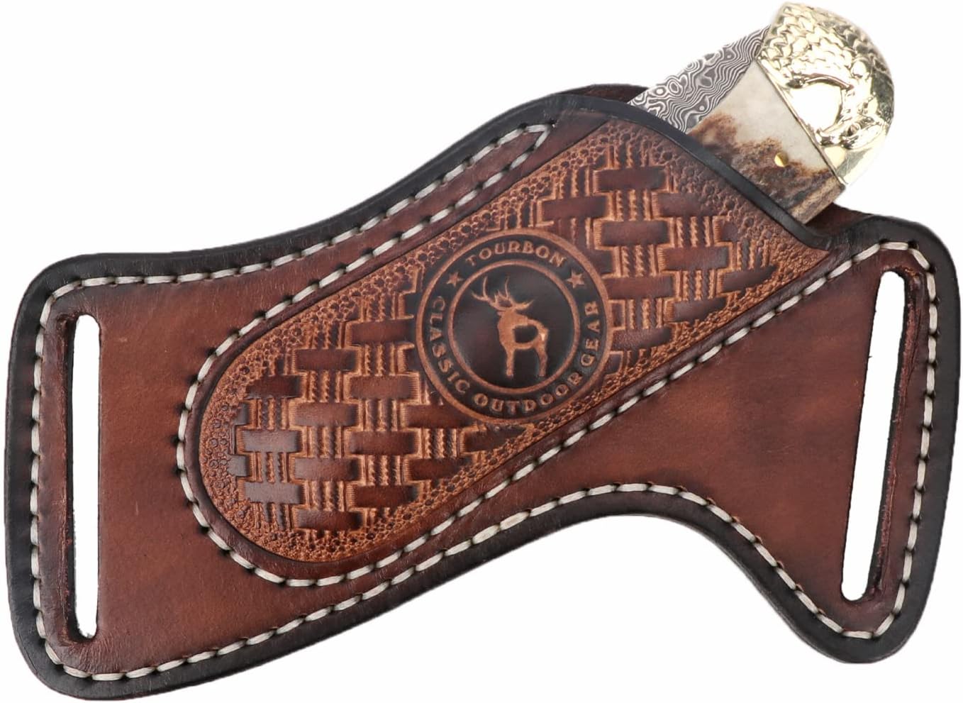 Tourbon Folding Knife Sheath for Belt Pocket 1