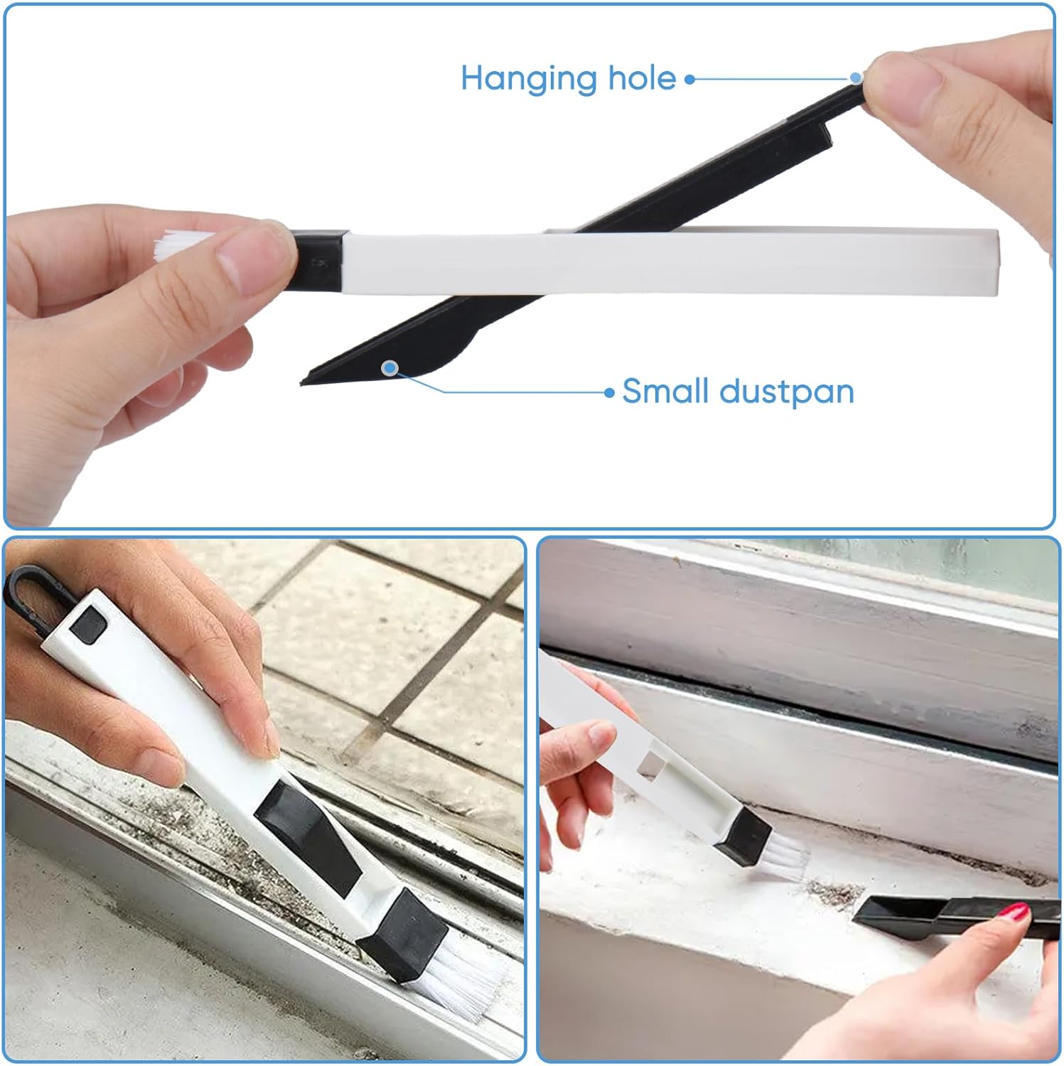 Tedmax 6 Pcs Crevice Cleaning Brush Set