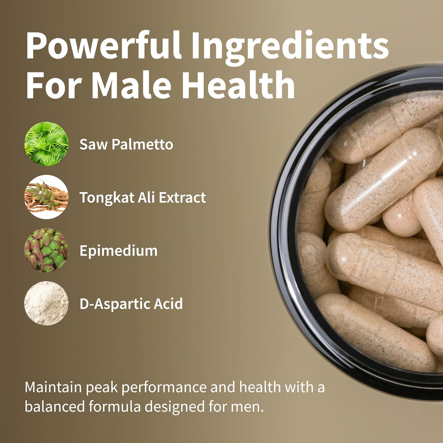 Snap Testosterone Booster for Men 60 Capsules 1