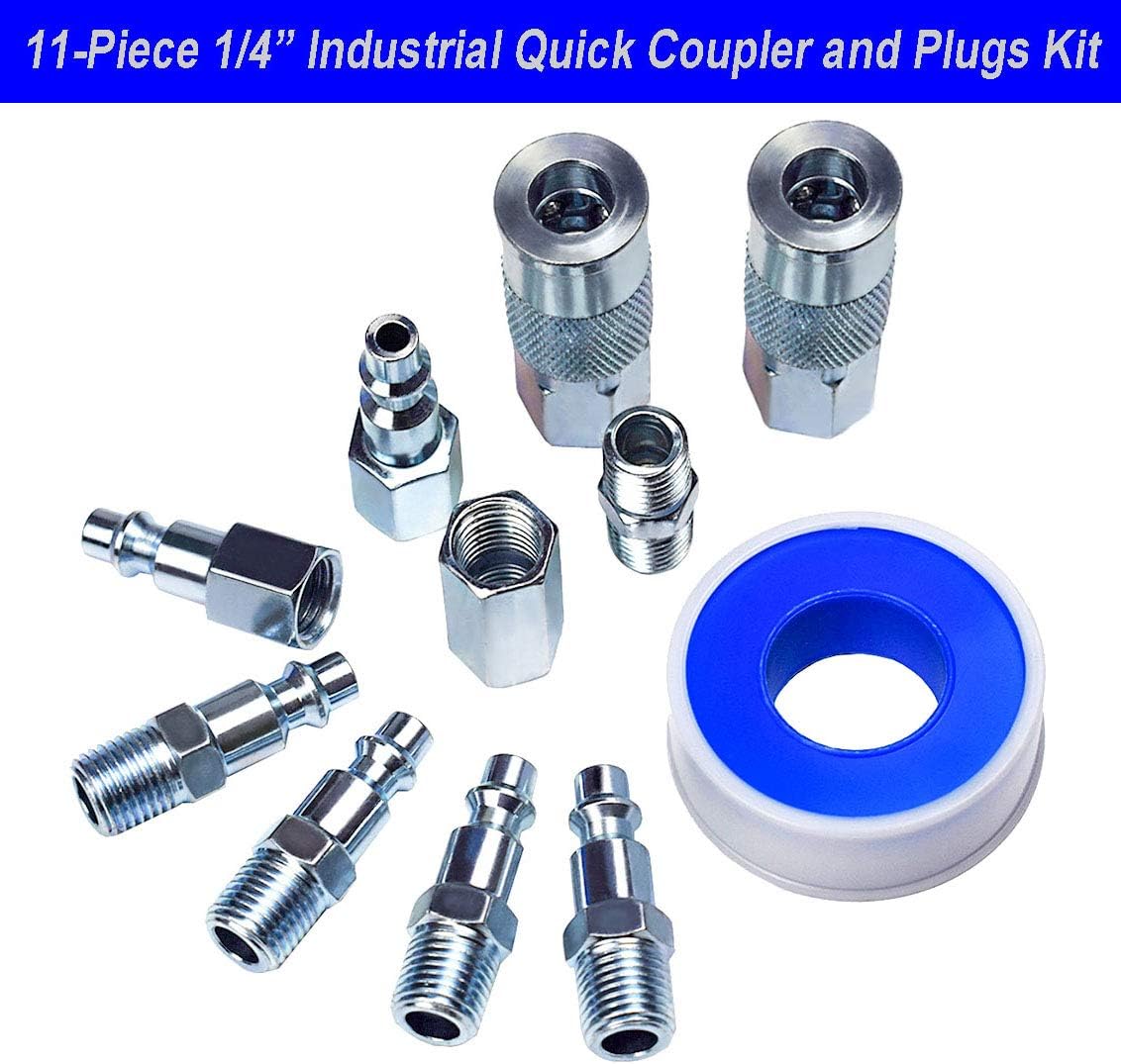 YOTOO Heavy Duty Air Compressor 20-Piece Accessory Kit