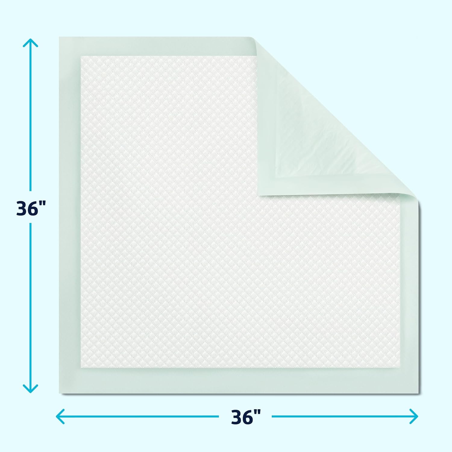 Medline Super Absorbent Underpad 36x36 50 Count