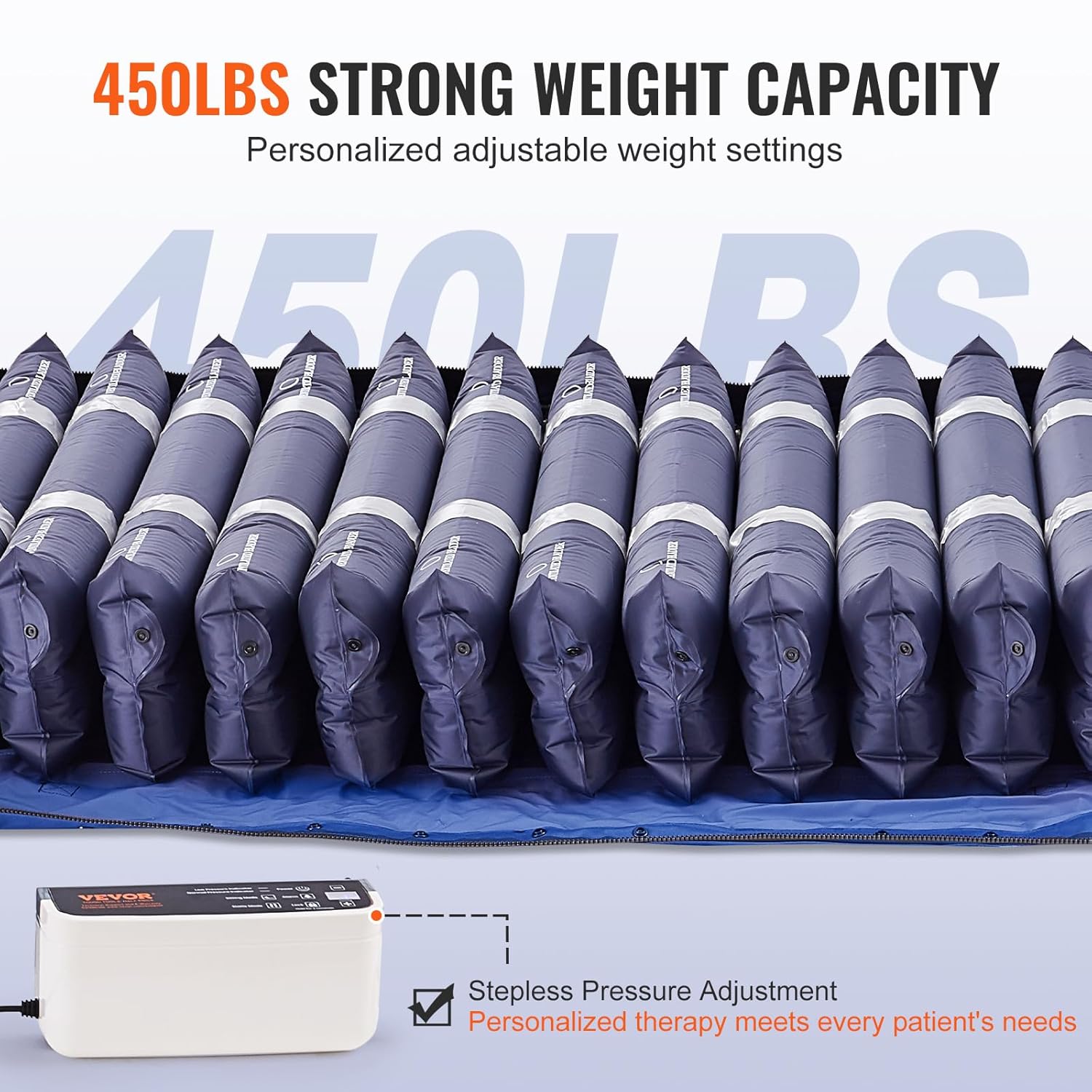 VEVOR Alternating Air Pressure Mattress with Electric Pump 1
