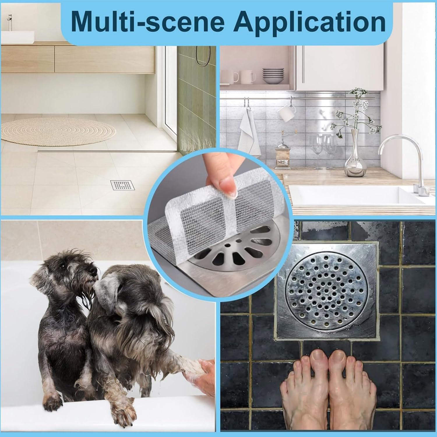 HeartfeltYIre 30pcs Disposable Hair Catcher Screen Sticker