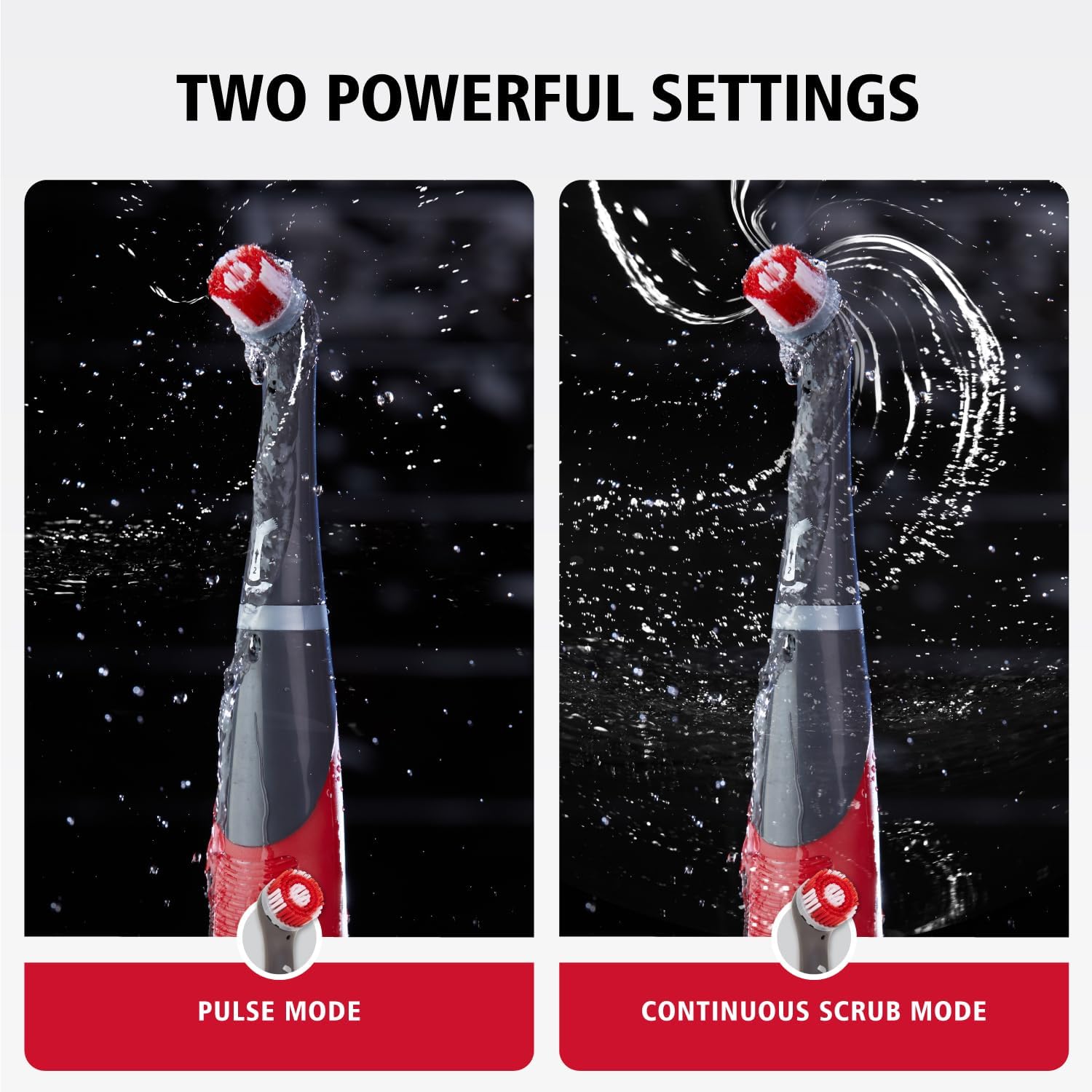 Rubbermaid Reveal Power Scrubber with Multi-Purpose Head