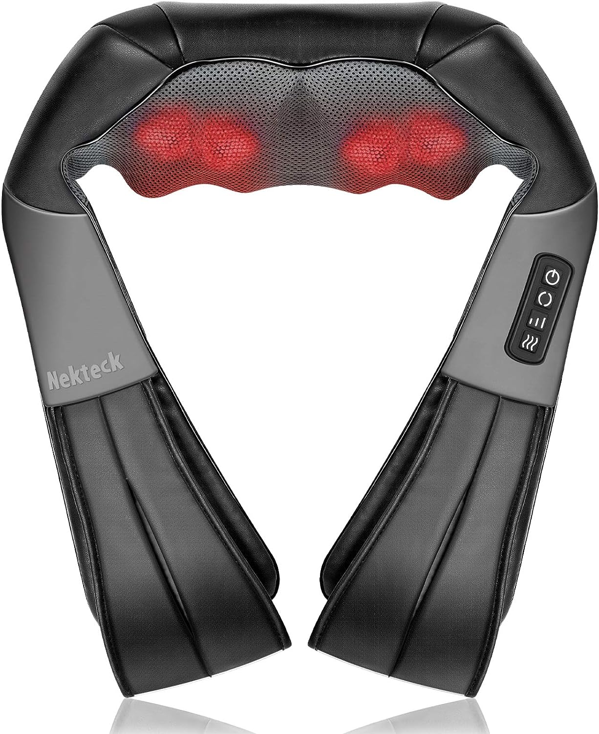 Nekteck Shiatsu Neck and Back Massager with Heat 1