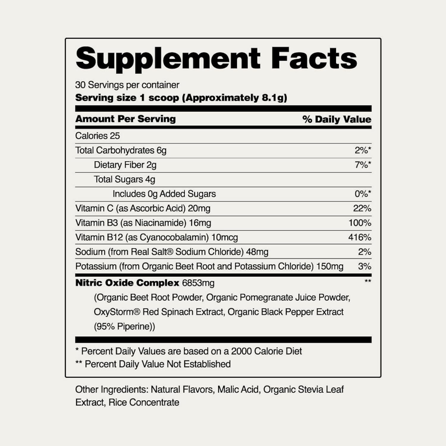 Snap Supplements Organic Beet Root Powder - 30 Servings for Energy Heart Health