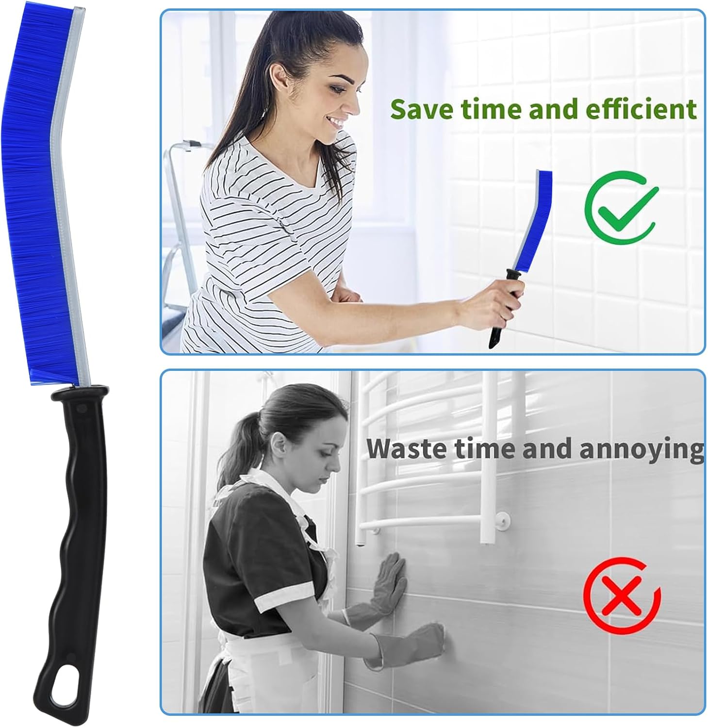 Tedmax 6 Pcs Crevice Cleaning Brush Set