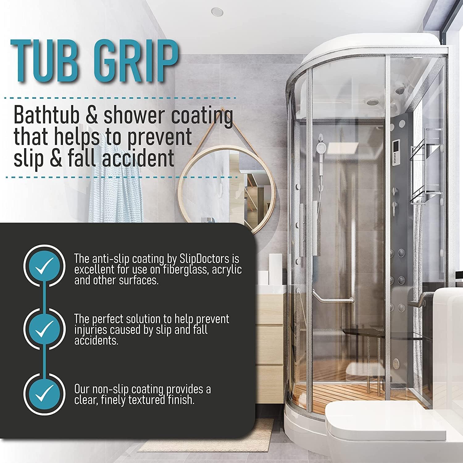 SlipDoctors Tub Grip Anti-Slip Coating