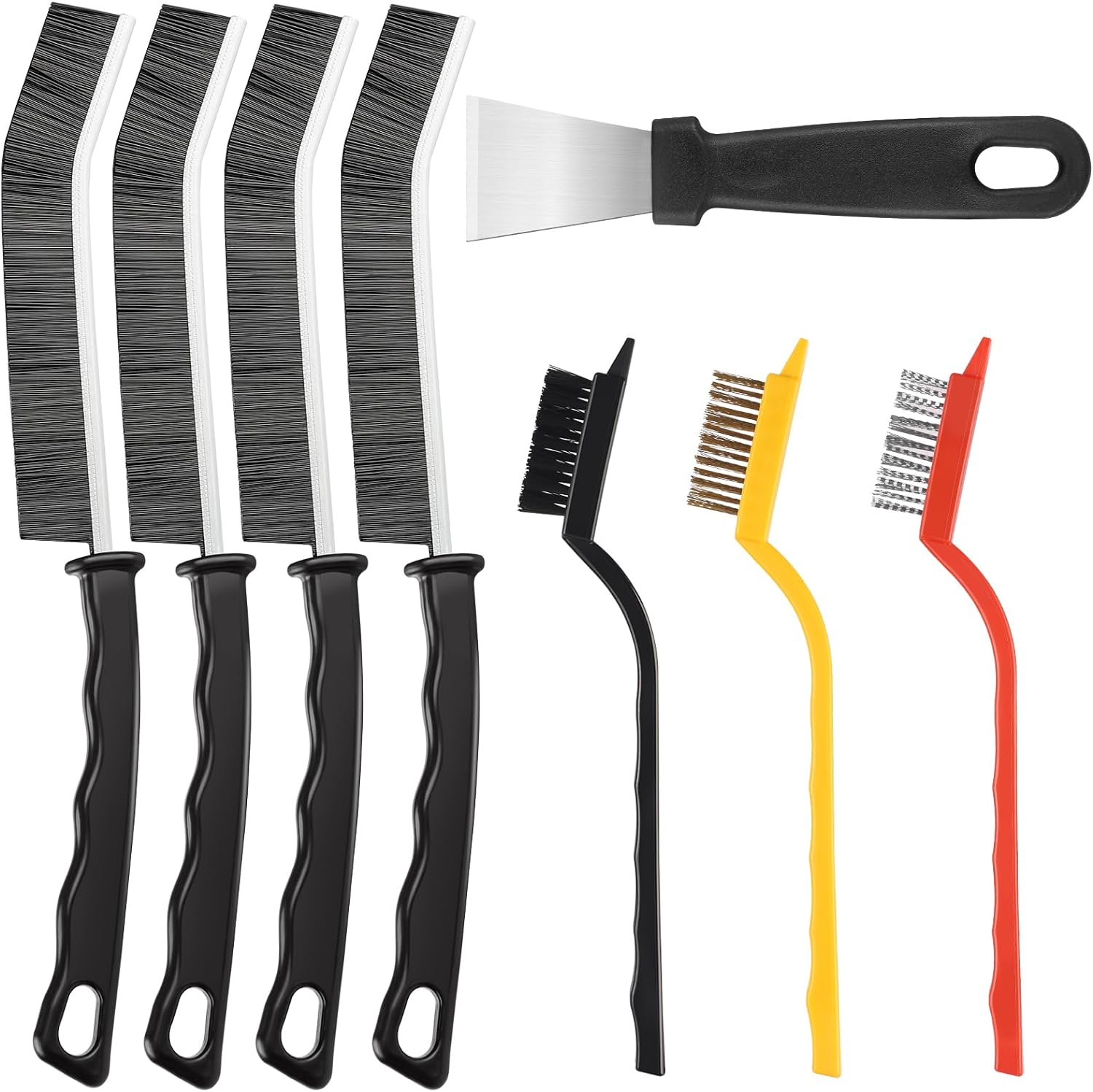 Tedmax 8 Pcs Crevice Cleaning Brush Set 1