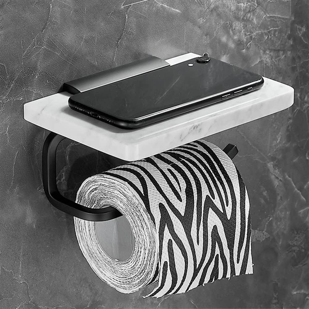 Luxury Natural Marble Towel Rack Set