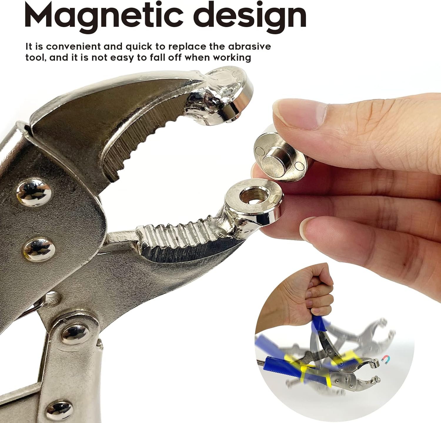 Rexhubro Snap Fastener Tool Kit 40 Sets 15mm Stainless Snap Pliers