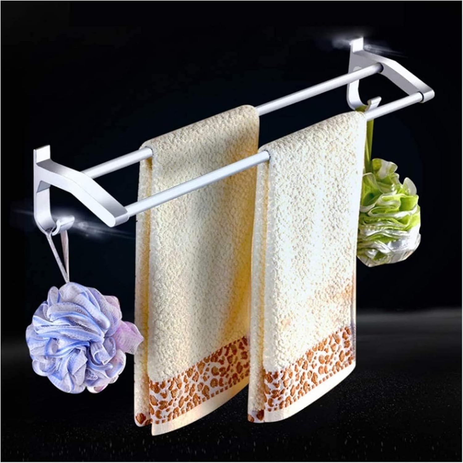 ALDEPO Aluminum Towel Rail Shelf 40Cm