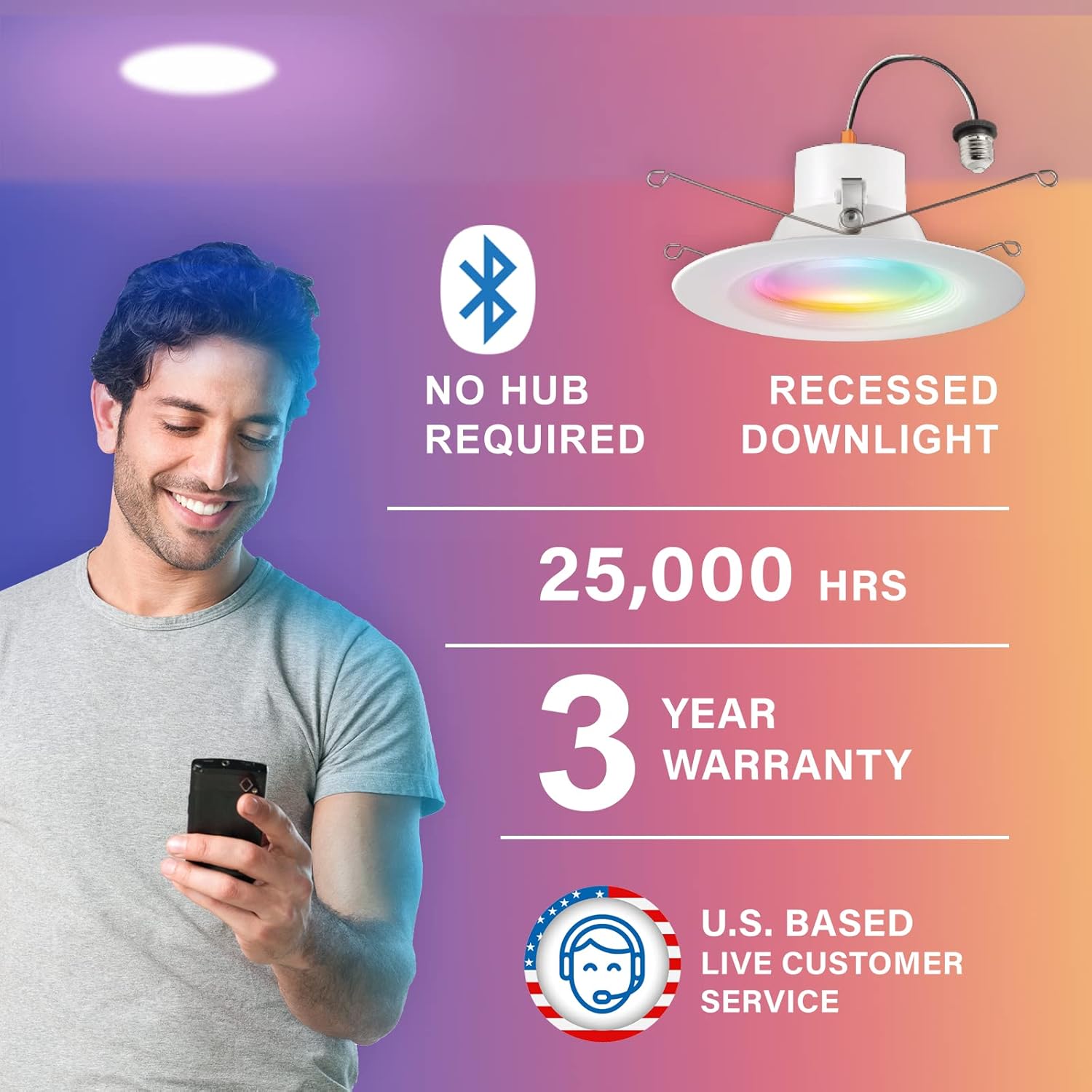 Sengled Smart Can Light Retrofit Kit 4-Pack with Alexa