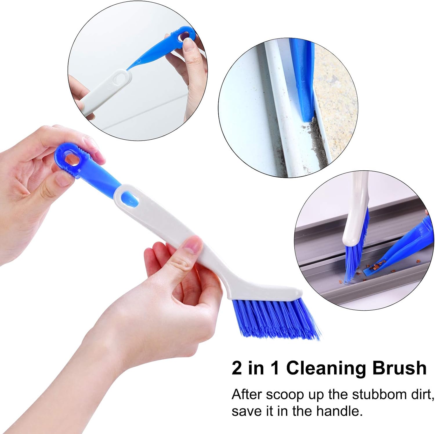2 Pcs Multi-Functional Cleaning Brush Set