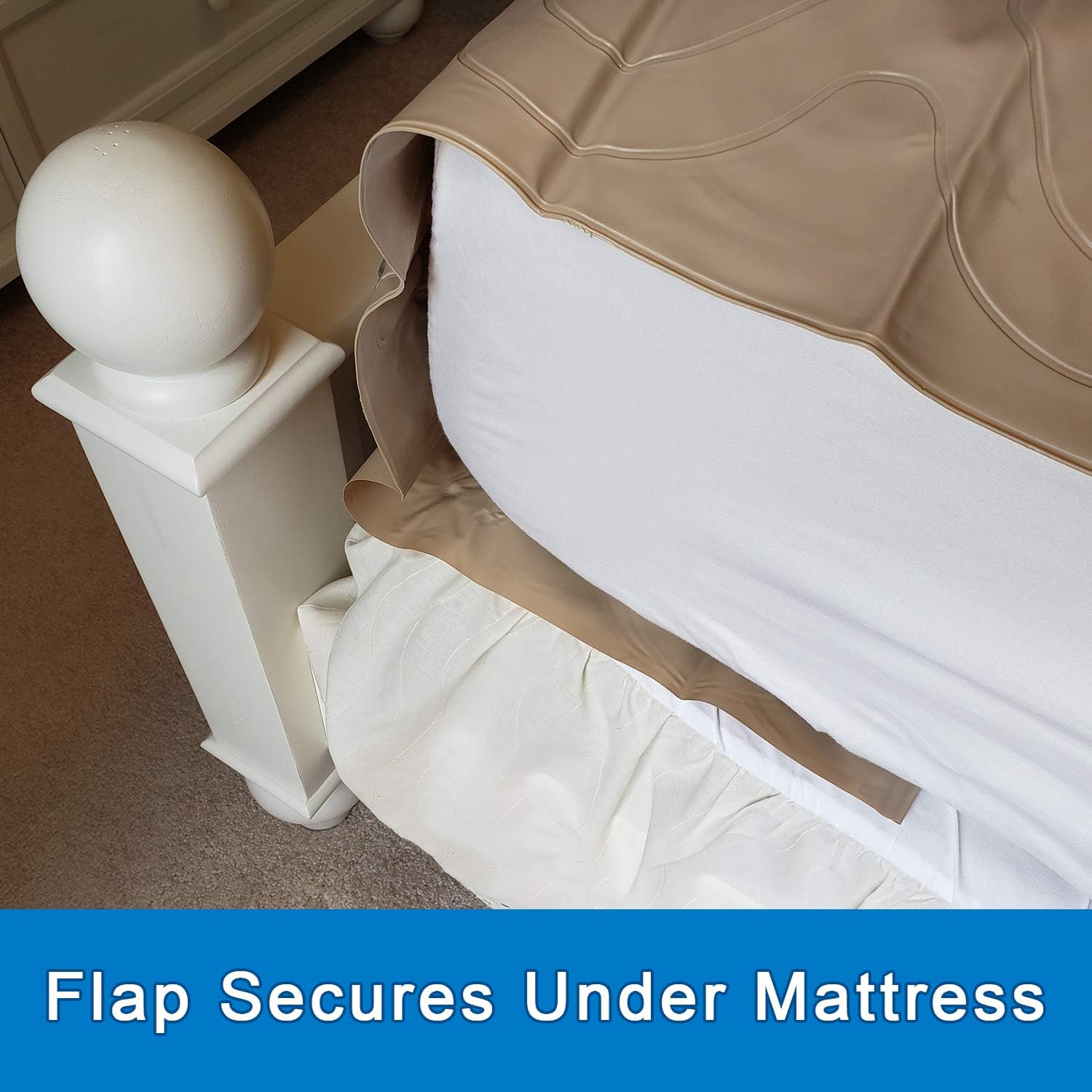 Carex Alternating Air Pressure Mattress Pad with Electric Pump