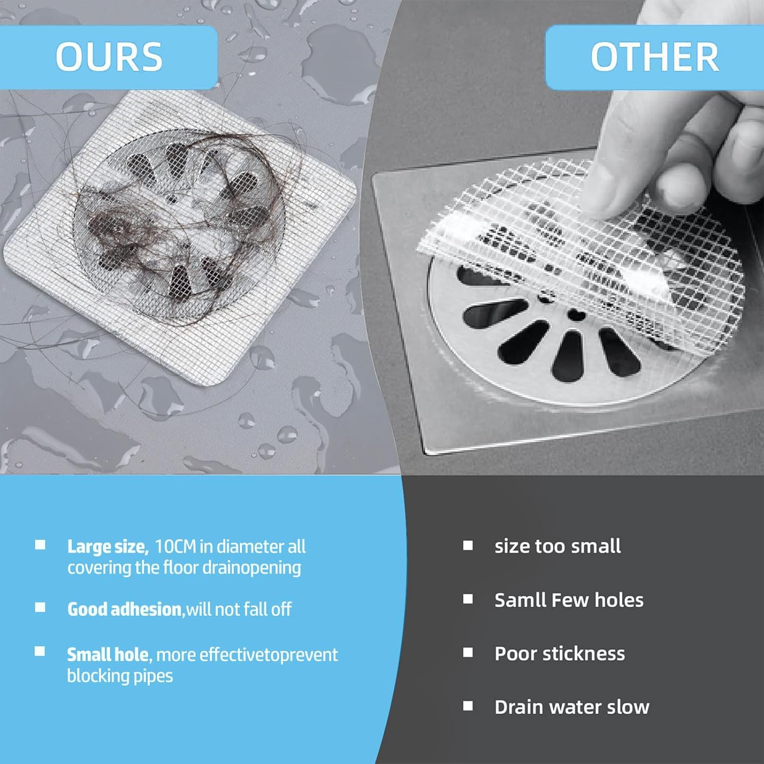 HeartfeltYIre 30pcs Disposable Hair Catcher Screen Sticker