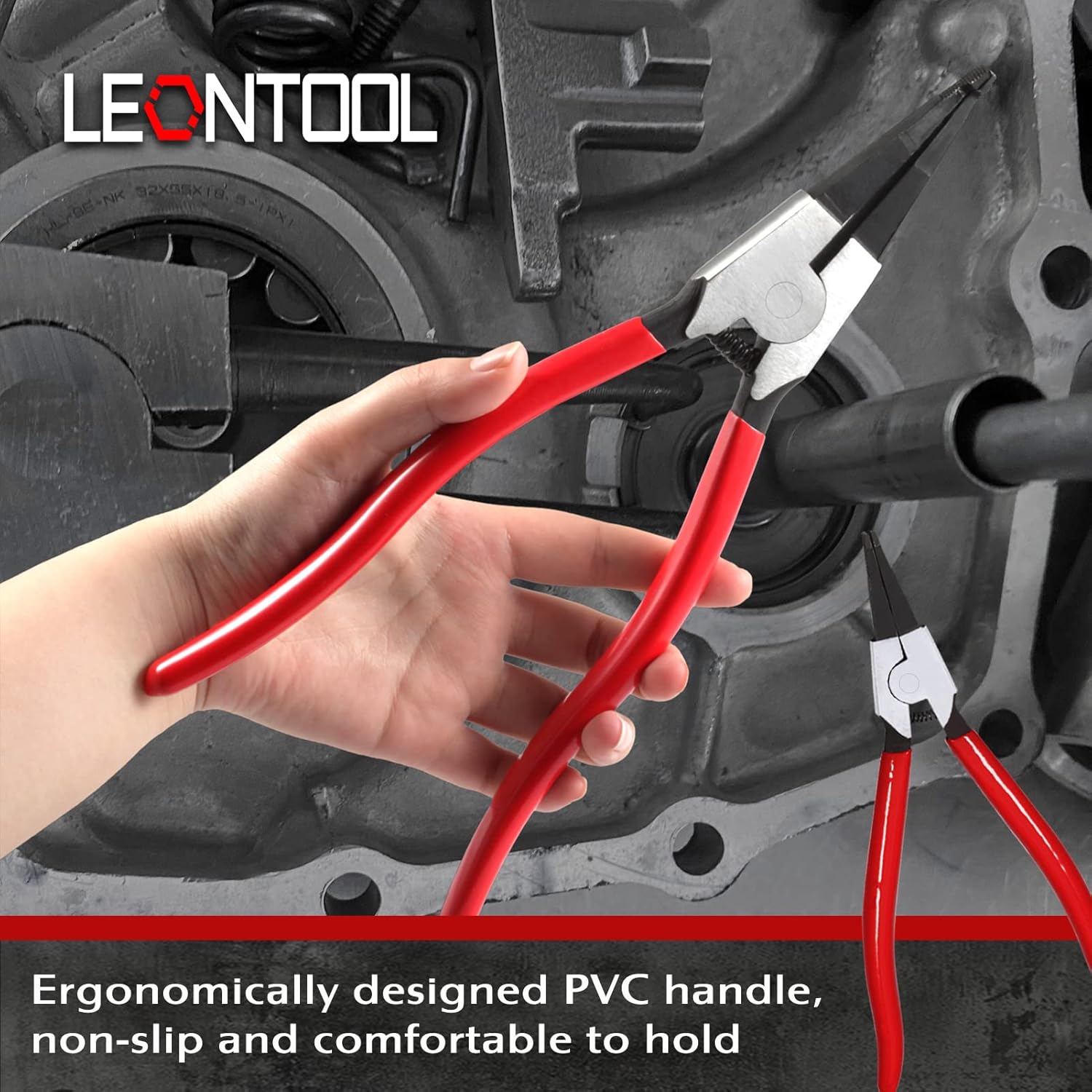 Heavy Duty Lock Ring Pliers Set for Automotive Repairs