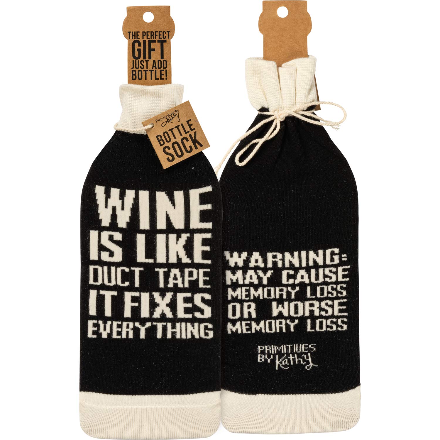 Bottle Sock - Wine Is Like Duct Tape 1