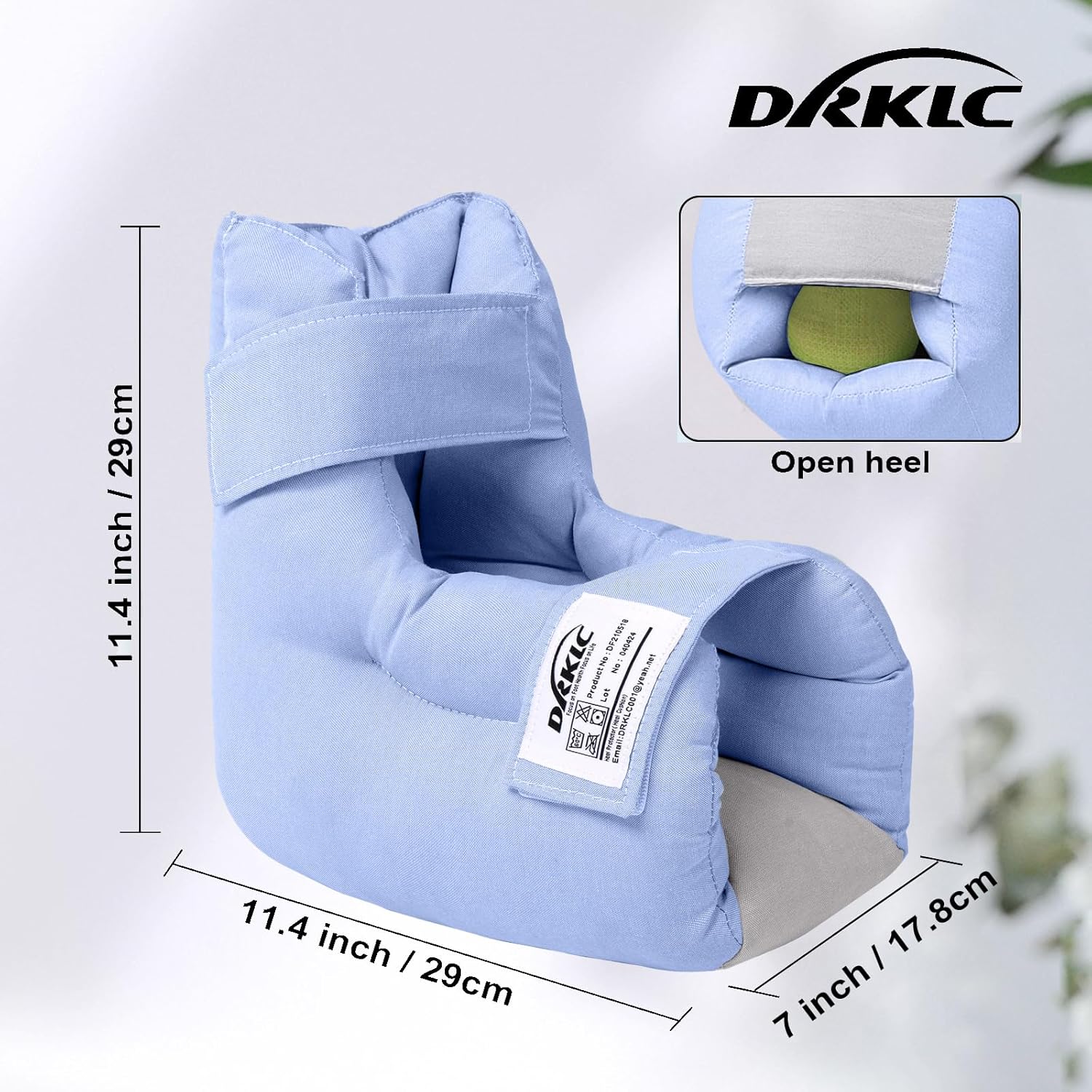 DRKLC Heel Protector Cushion for Pressure Sores Relief
