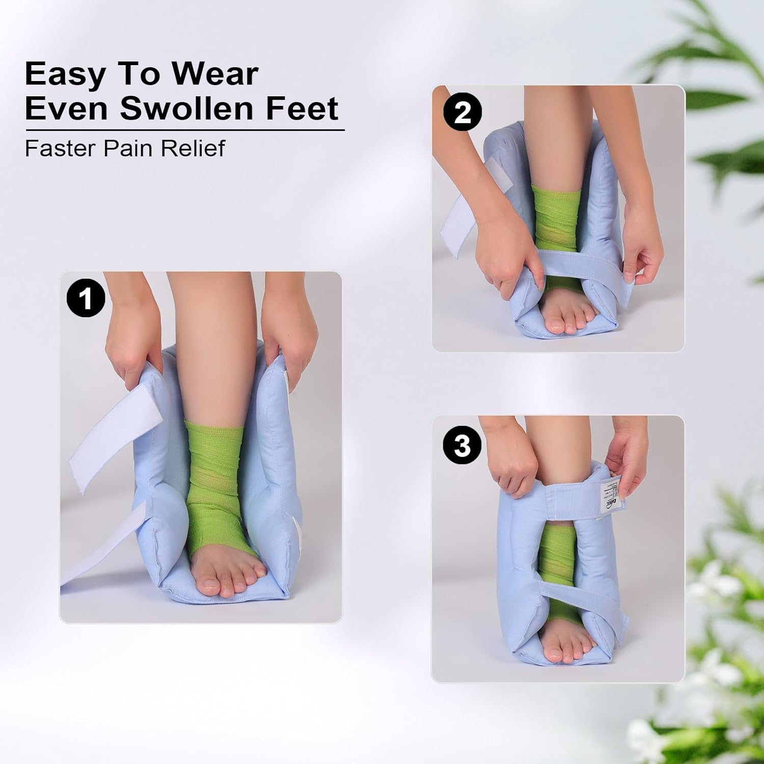 DRKLC Heel Protector Cushion for Pressure Sores Relief