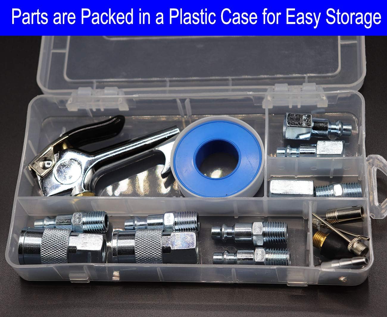 YOTOO Air Compressor Accessory Kit 20-Piece 14 NPT