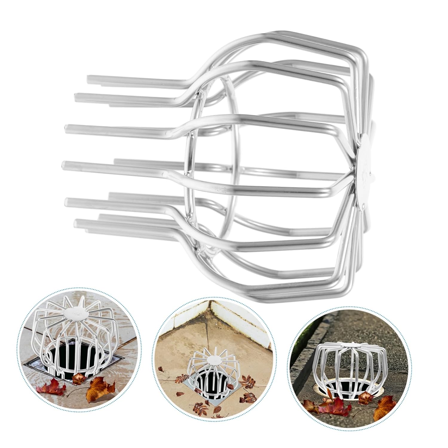 Roof Drainage Net - Stainless Steel Leaf Guard for Gutters