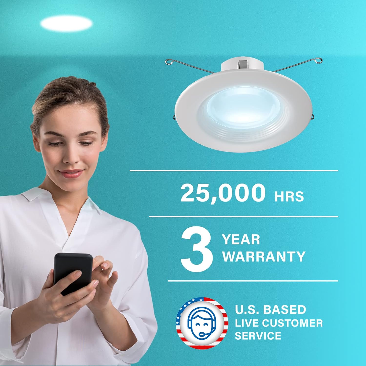 Sengled Smart Can Light Retrofit Kit with Alexa Compatibility
