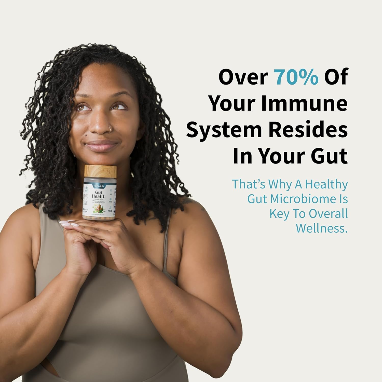Snap Supplements Gut Health 60 Capsules for Men and Women