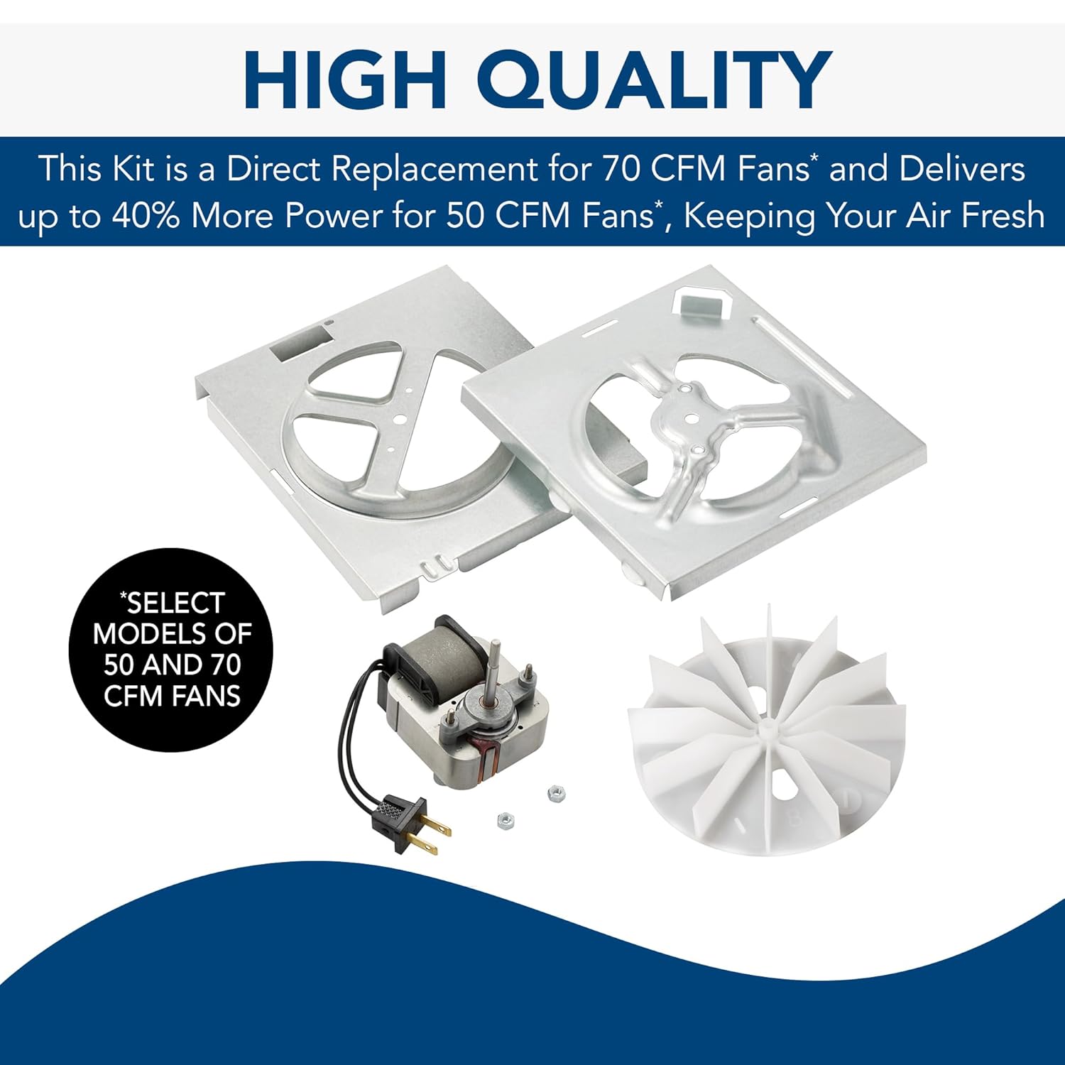 Broan-NuTone 70 CFM Exhaust Fan Motor Kit Replacement