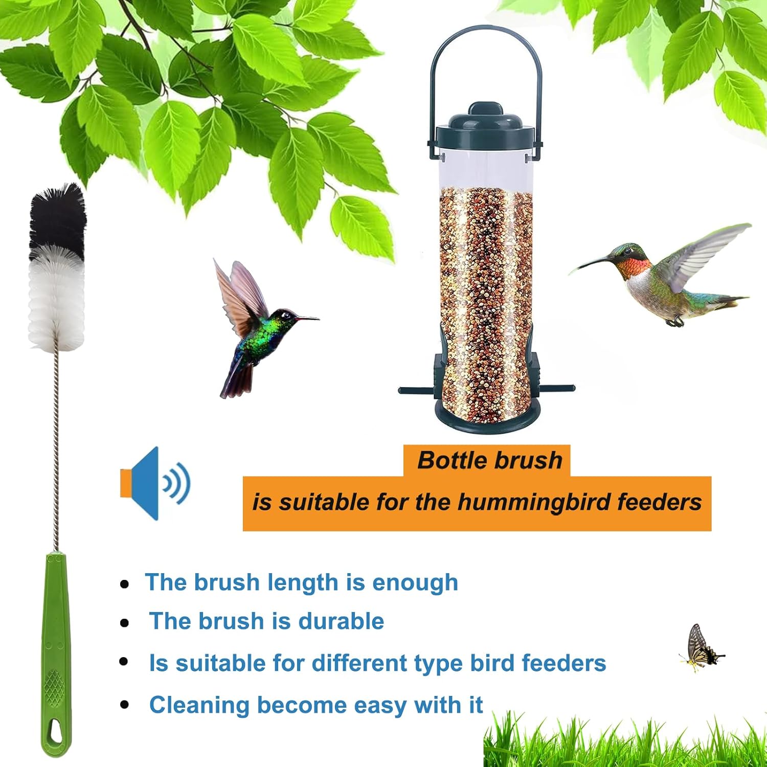 Dokpod 2 Pack 16 Long Handle Bottle Brush 1