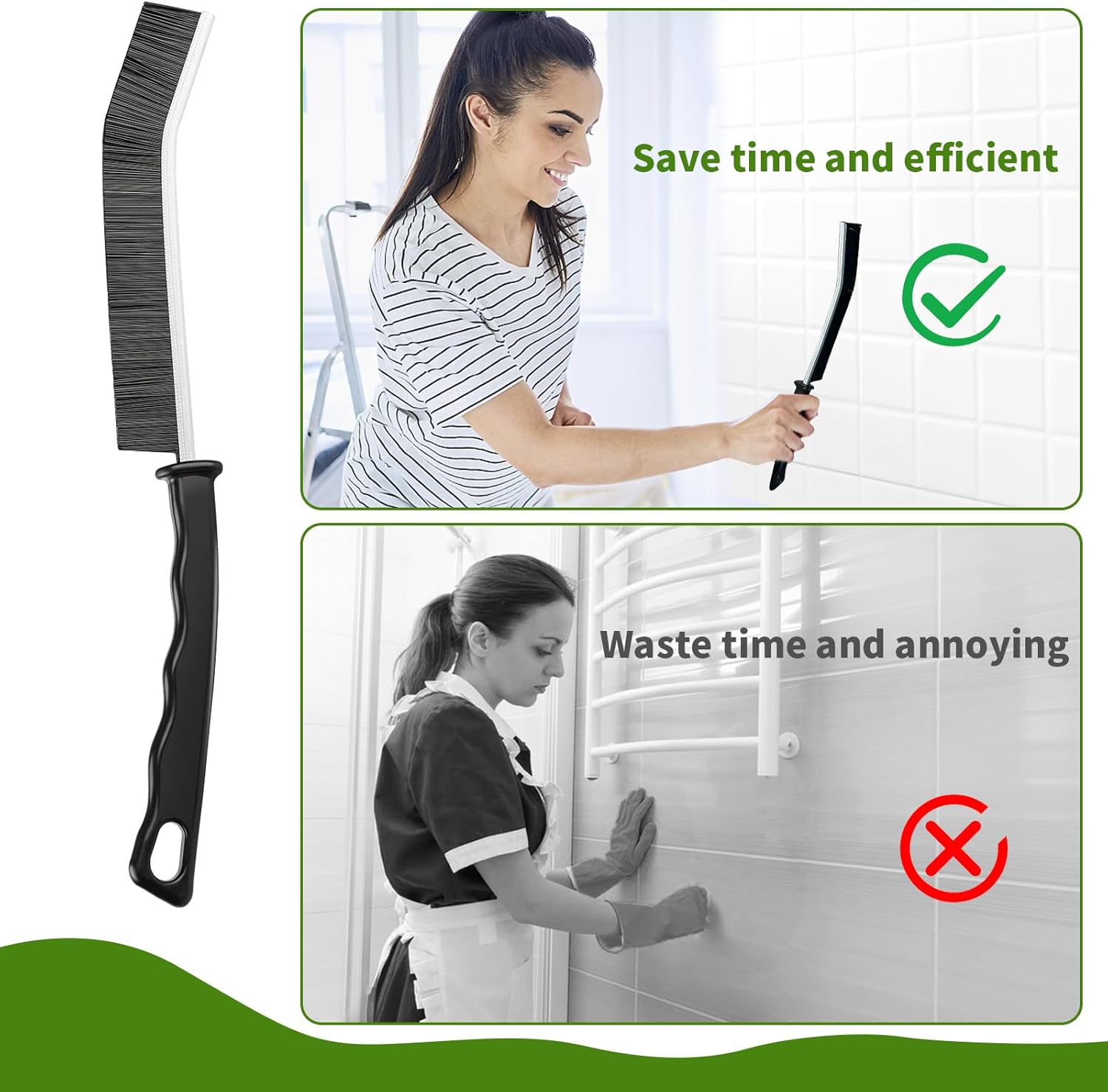 Tedmax 8 Pcs Crevice Cleaning Brush Set 1