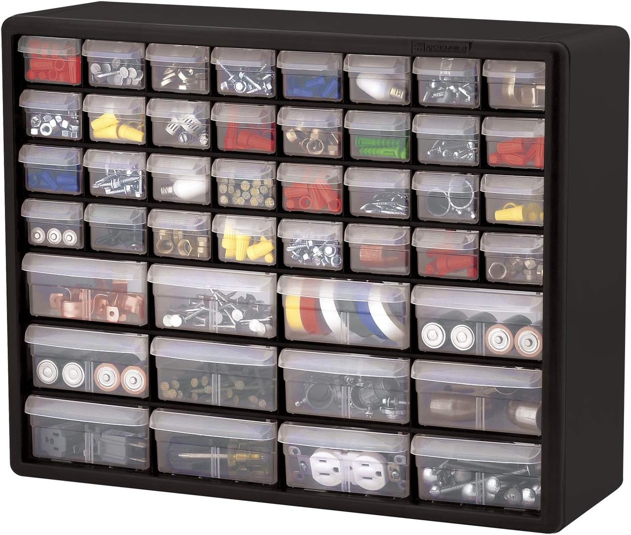 Akro-Mils 44-Drawer Plastic Cabinet for Garage Home Storage