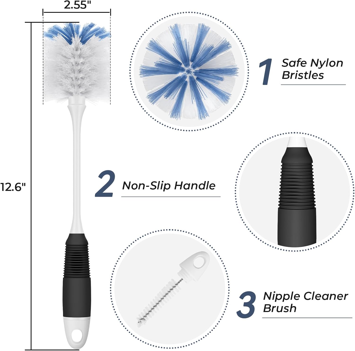 Amazer Bottle Brush Cleaner 2 Pack 1
