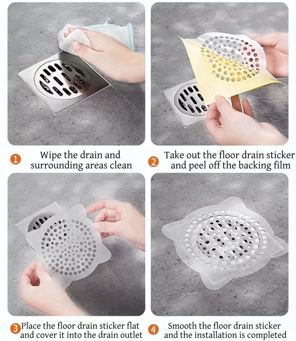 30 Pack 4 Inch Hair Catcher for Drain