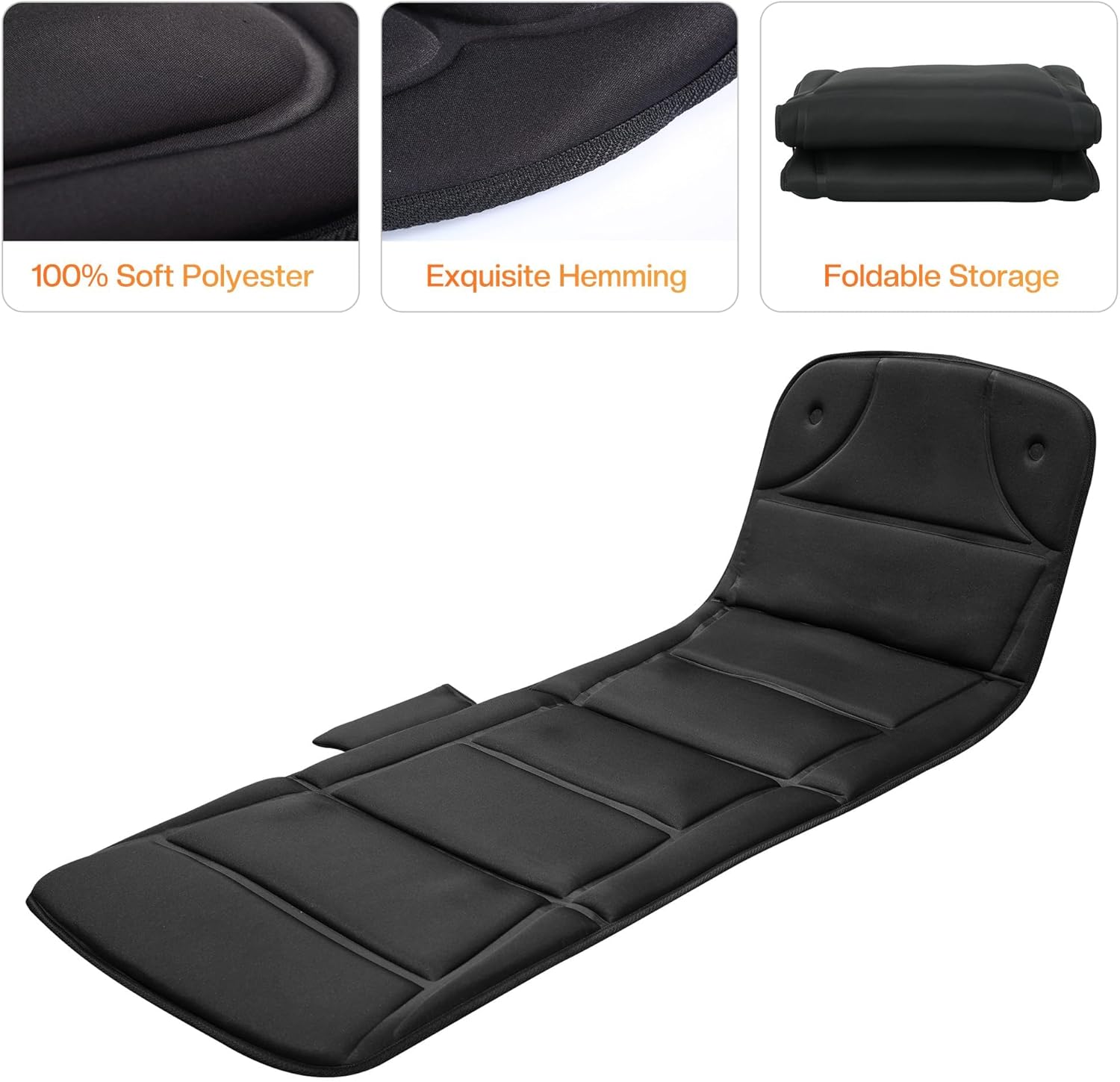 CILI Full Body Massage Mat with Heat and Vibration