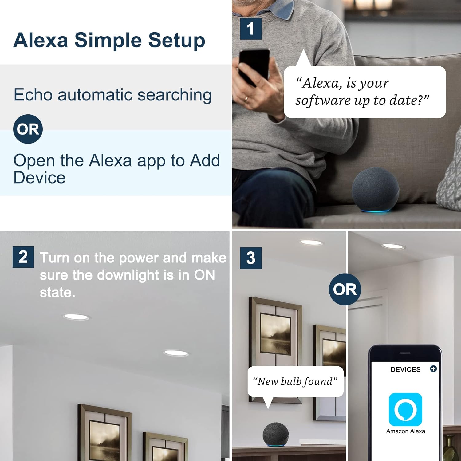 Sengled Smart Can Light Retrofit Kit with Alexa Compatibility