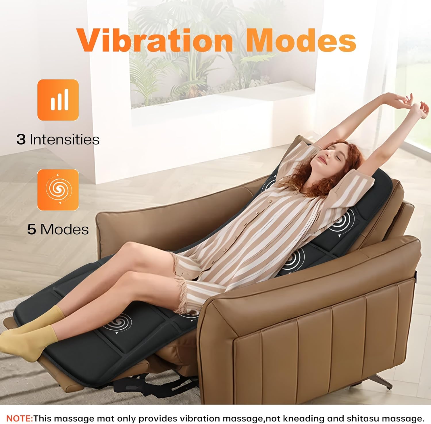 CILI Full Body Massage Mat with Heat and Vibration