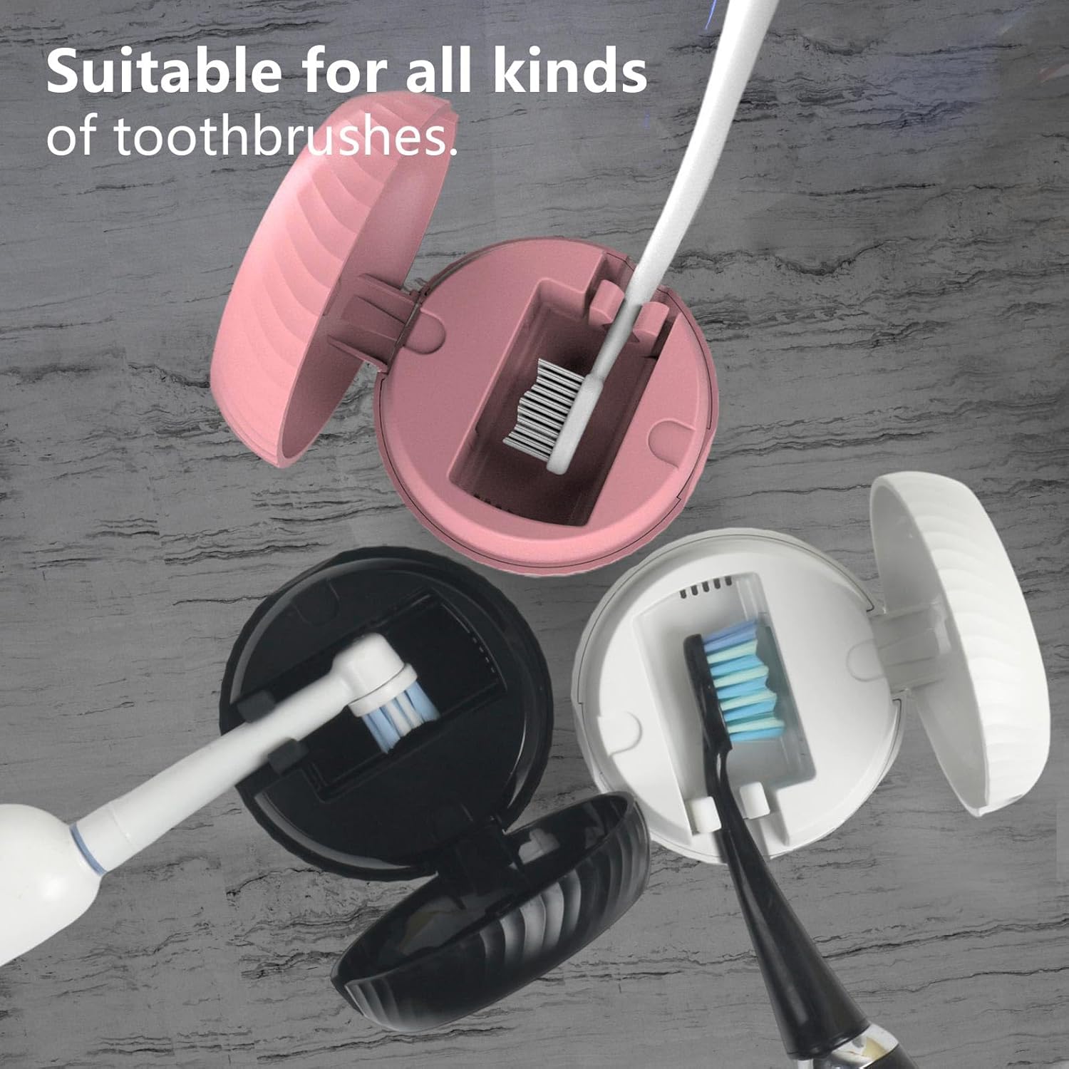 iHave UV Toothbrush Sanitizer - Wall Mounted Compact Stylish