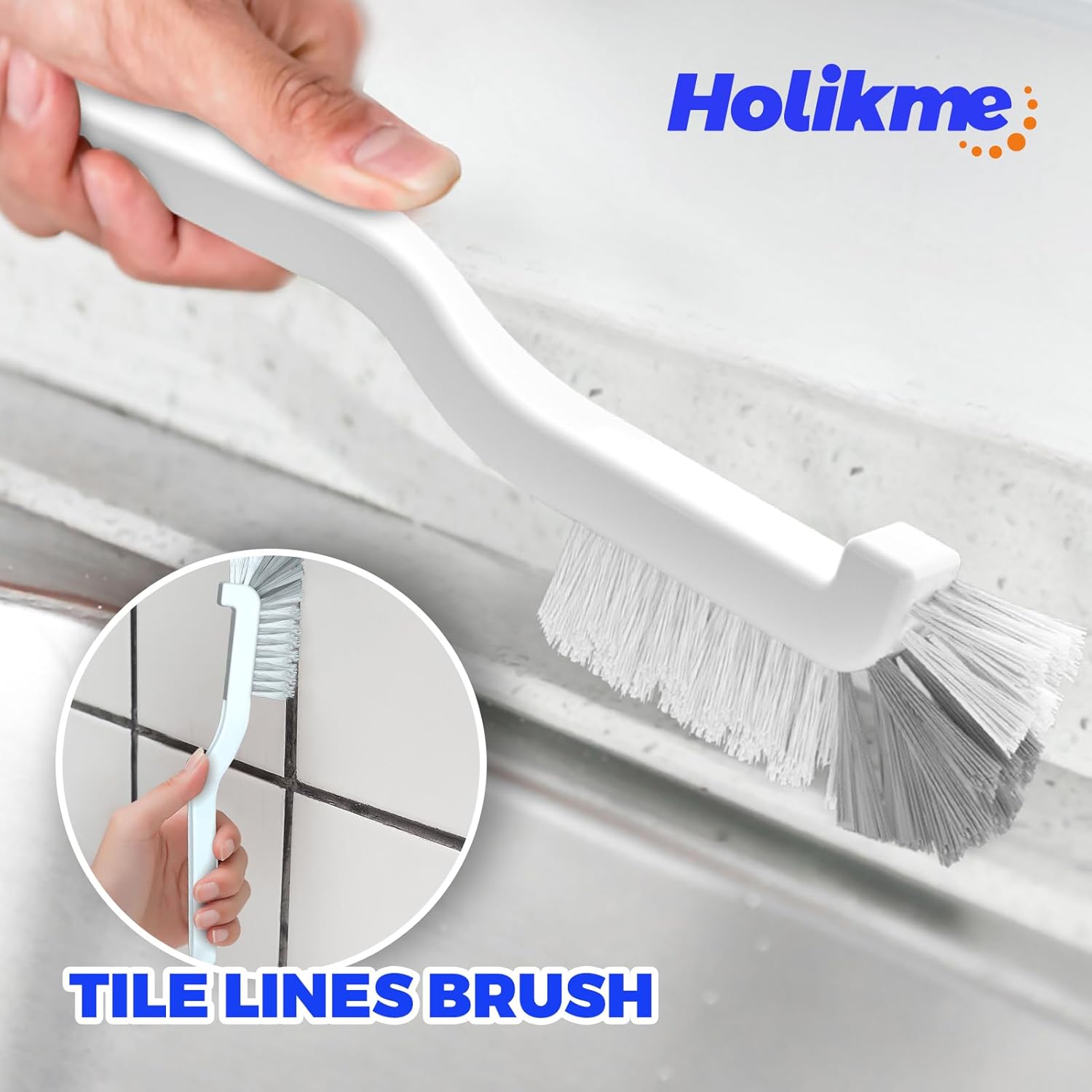 Holikme 5Pack Kitchen Cleaning Brush Set Green