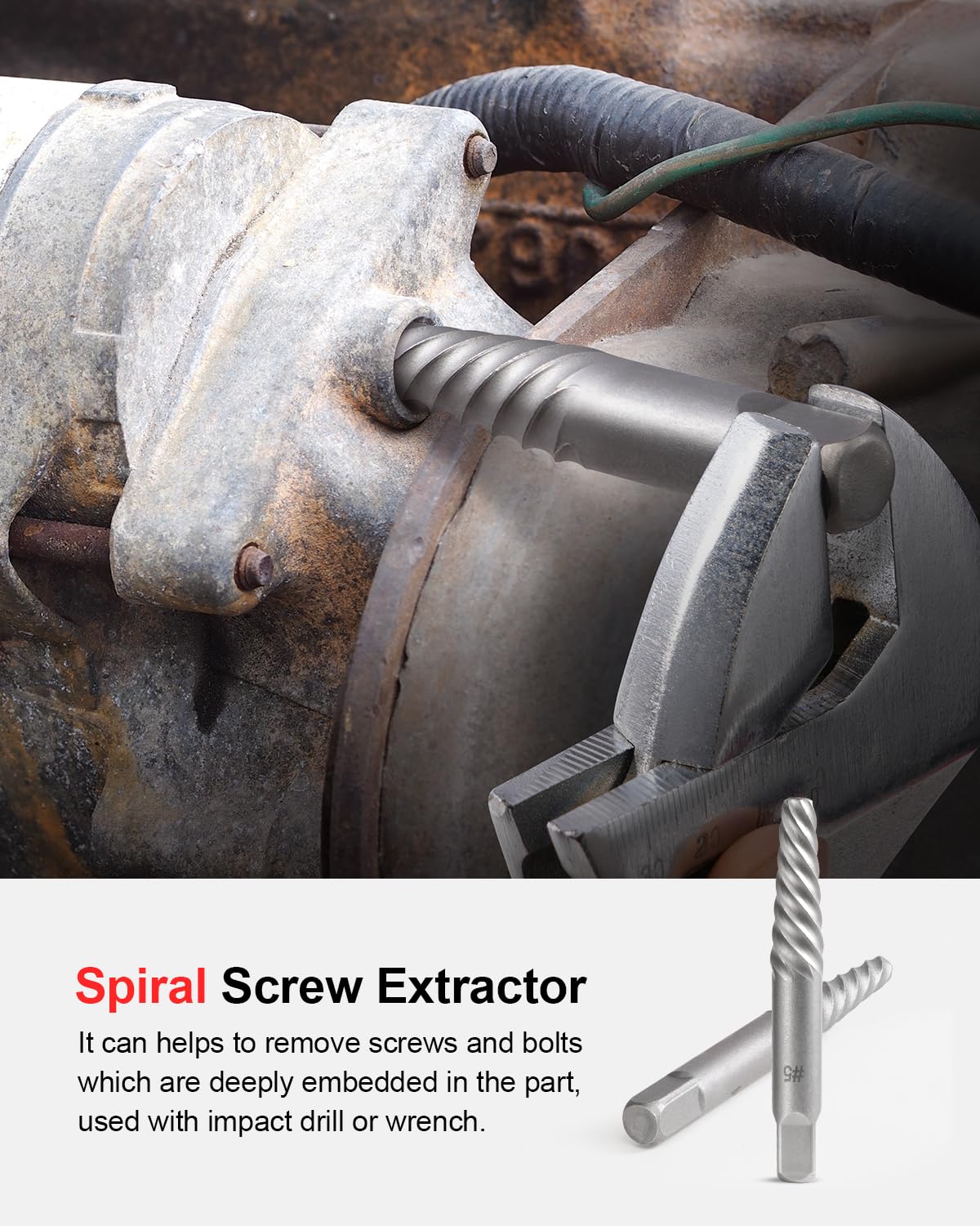Kolvoii 39 PCS Screw Extractor Set