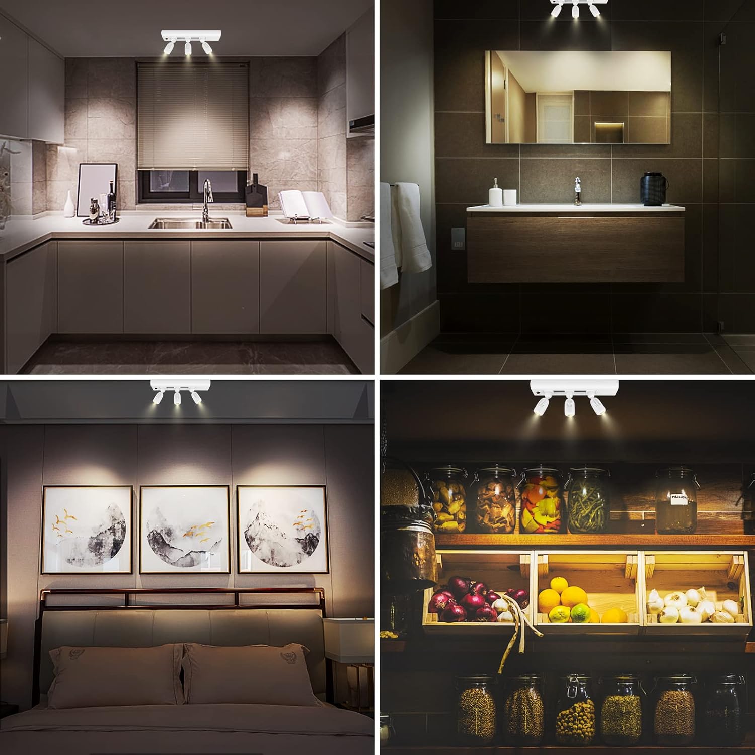HONWELL Wireless LED Picture Lights with Remote 1