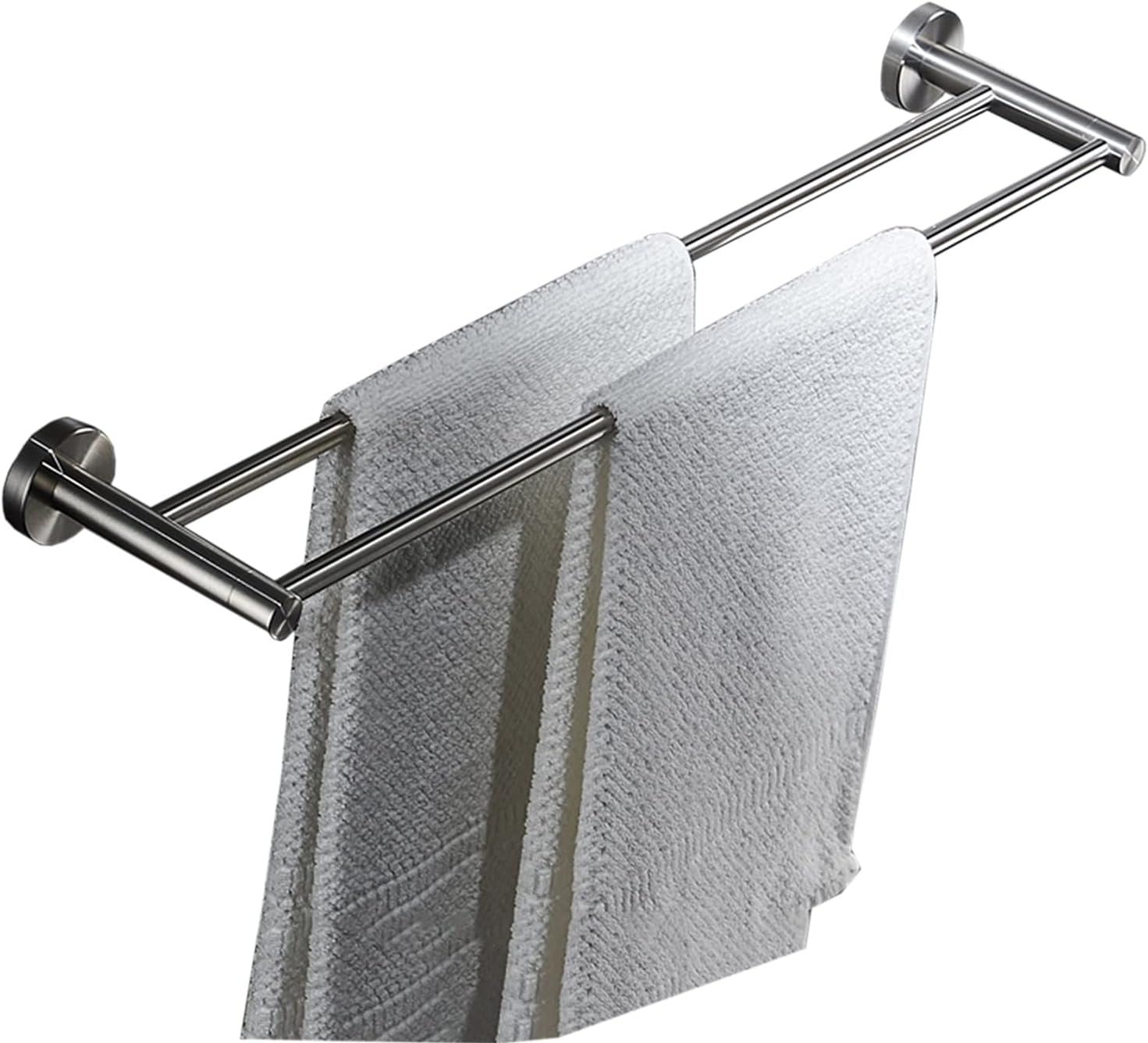 TiStm Wall Mounted Towel Rail Stainless Steel Brushed Finish
