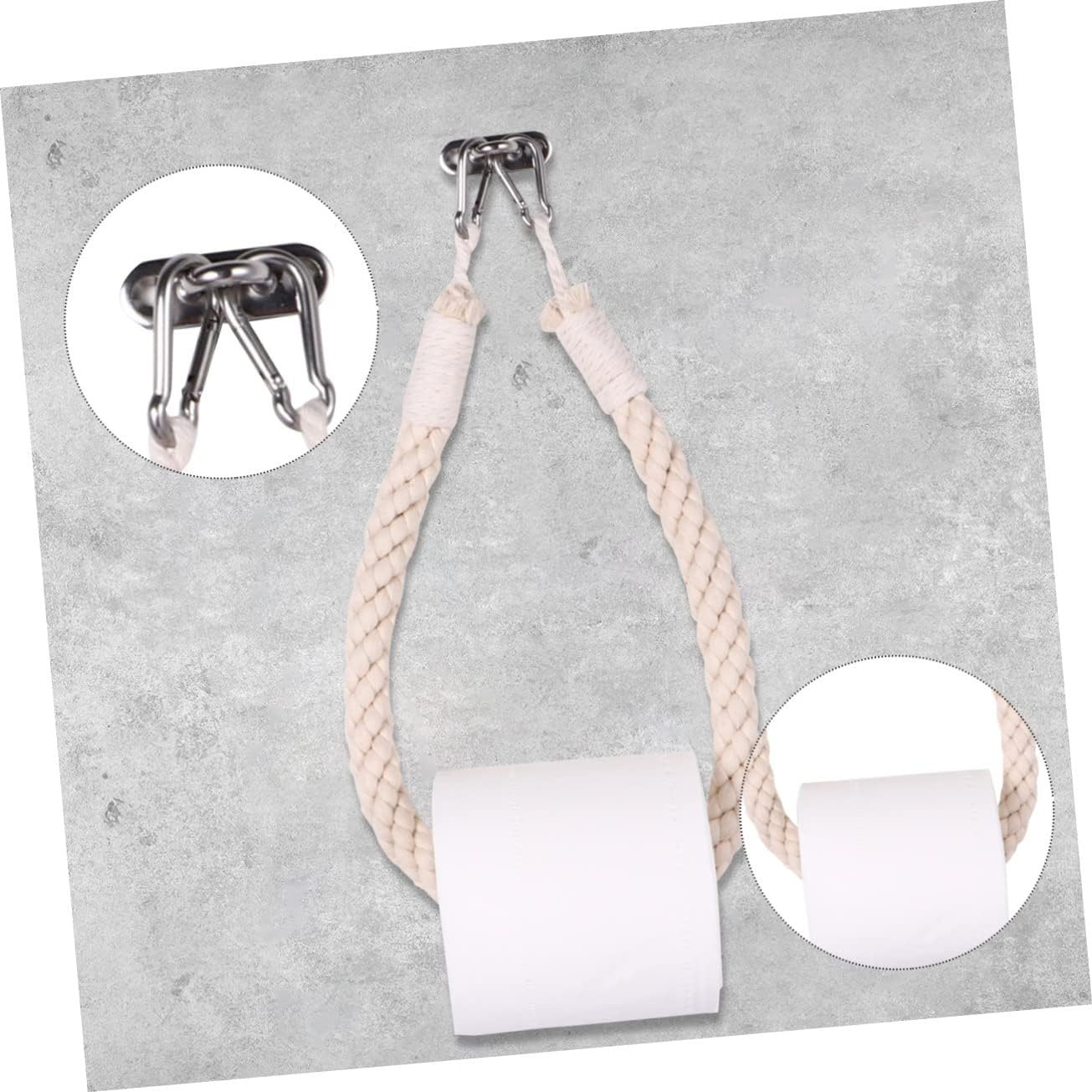 DOITOOL Nautical Rope Towel Holder